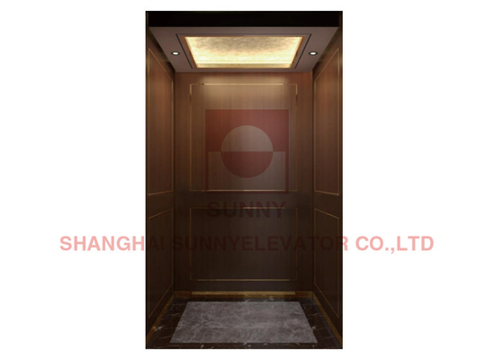 IP67 LED 라이트와 PVC 바닥으로 가정 빌라 엘리베이터 객실 장식