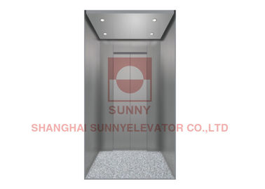 스테인리스/관 빛을 가진 별장 엘리베이터 실내 디자인 PVC 지면