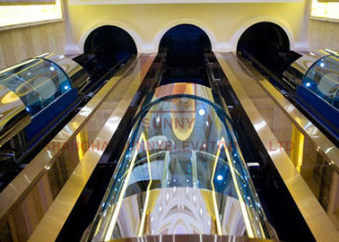 반원 파노라마 여객 상승을 위한 고속 엘리베이터 가는선 스테인리스