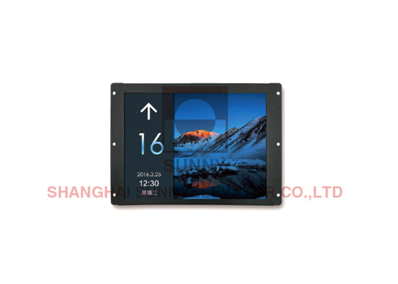 순경 HOP를 위한 수평한 DC24V 엘리베이터 LCD 디스플레이 800*480 해결책