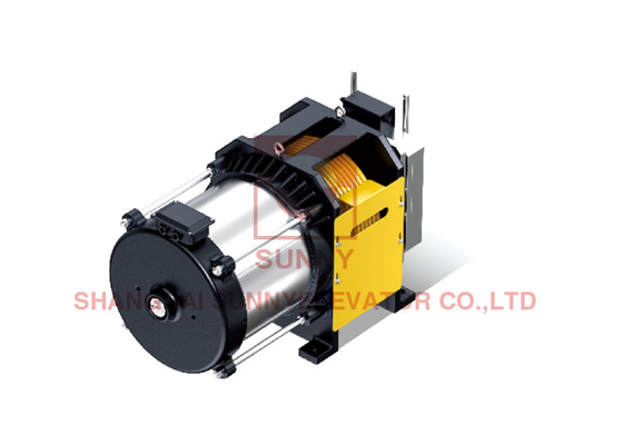 380V IP41 DC110v 브레이크 전압과 함께 24 폴스 기어리스 트랙션 머신