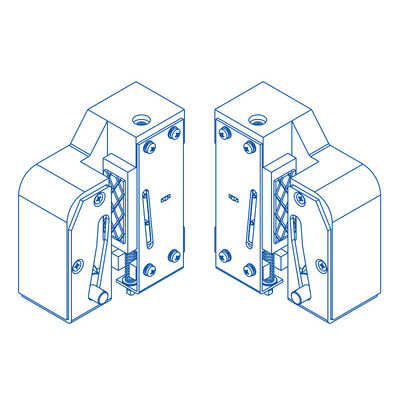 리프트 안전 장치 레일 폭 9/10/14/15.88/16mm 엘리베이터 프로그레시브 안전 기어