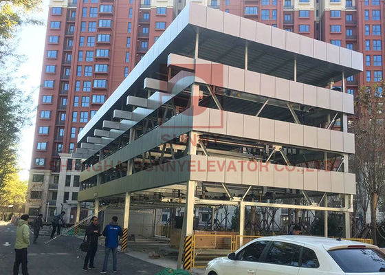 380V 3단계 5선 평면 이동형 PLC 제어 자동 주차 엘리베이터 기계 주차 장비
