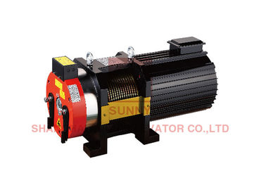 380V 도르래 바퀴 Ø240mm과 IP41 리프트 부분 기어리스견인기 모터
