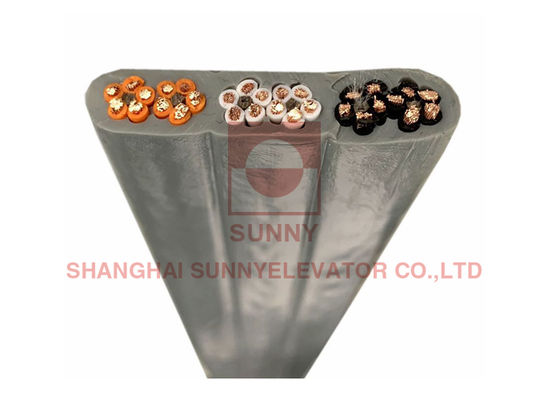 고품질의 TVVB PVC 고립 부문 엘리베이터 케이블 안전하고 신뢰할 수있는 엘리베이터 시스템